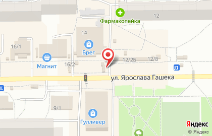 Фирменная розничная сеть магазинов Тюкалиночка в Ленинском районе на карте