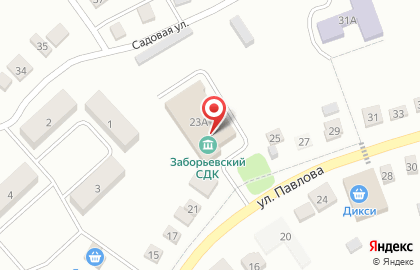 ЗАБОРЬЕ, ЖКХ на карте