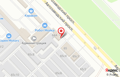 Магазин Реал Авто на Автозаводском проспекте на карте