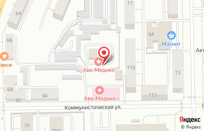 Медицинская лаборатория Овум на Коммунистической улице на карте