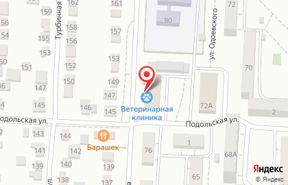 Ветеринарный центр в Кировском районе на карте