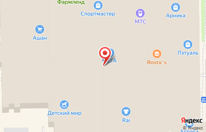 Спортивный гипермаркет Спортмастер в Кировском районе на карте