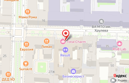 Юридическая фирма "ЛЕГЕ" на Захарьевской улице на карте