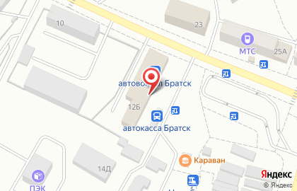 Сервисный центр в Иркутске на карте