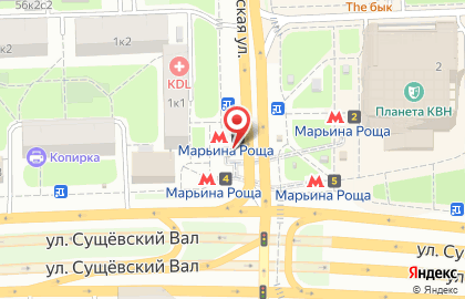 Кофейный автомат Paulig на Шереметьевской улице на карте