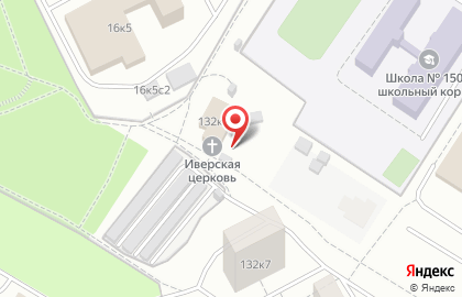 Церковная лавка в Москве на карте