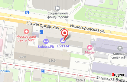 Промсвязьбанк, ОАО на Волгоградском проспекте на карте