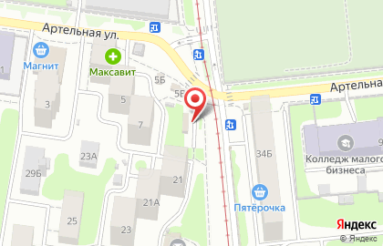Продуктовый магазин Орион в Нижнем Новгороде на карте