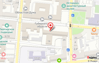 Банкомат ВТБ в Астрахани на карте