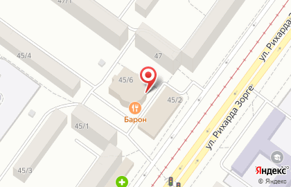 Ресторан и бильярдный клуб BARON на карте