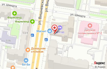 Ателье по ремонту, пошиву и химчистке одежды Профи Мастер на улице Вишневского на карте