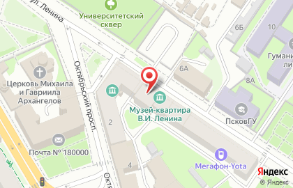 Музей-квартира В.И. Ленина на карте