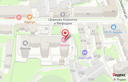Рекламное агентство Лайса в Нижегородском районе на карте