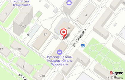 Ярославский филиал Банкомат, АКБ Московский индустриальный банк на улице Майорова на карте