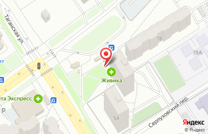 Киоск по продаже хлебобулочных изделий на улице Таганская на карте
