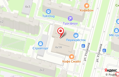 Мобил Элемент на улице Уточкина на карте