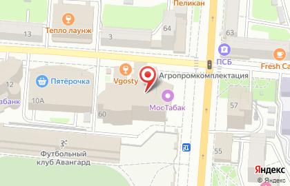 Негосударственный пенсионный фонд СтальФонд на улице Ленина на карте