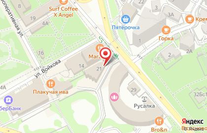 Гостиница Мирит на карте