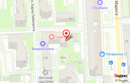 Медицинский центр ГастроЦентр на Советской улице на карте