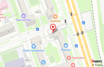 Киоск по продаже фруктов и овощей, Тимирязевский район на Дмитровском шоссе на карте