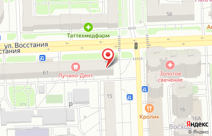 Молодежный клуб Ника в Московском районе на карте