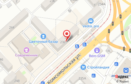 Салон оптики Счастливый взгляд в Заводском районе на карте