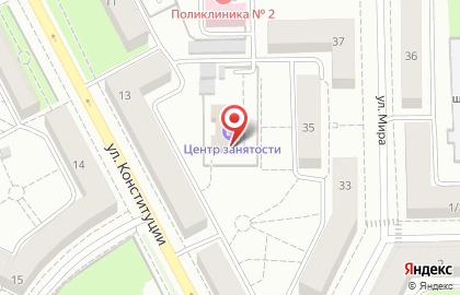 Центр занятости населения Орджоникидзевского района на карте