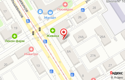 Пикник на Волховской улице на карте