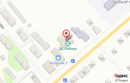 Дом культуры Рыбник на карте