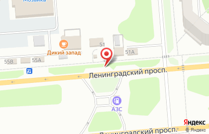 Салон цветов Роса на Ленинградском проспекте на карте