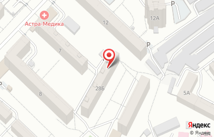 Торговая компания Барьер в Ленинском районе на карте