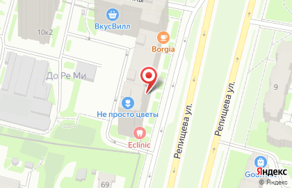 Кабинет депиляции на Комендантском проспекте на карте