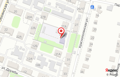 Детский сад общеразвивающего вида №40 на Краснополянской улице на карте