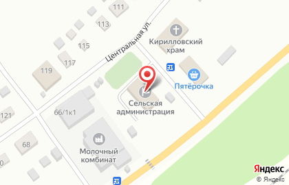 Агентство недвижимости и юридических услуг Аваллон на Центральной улице на карте