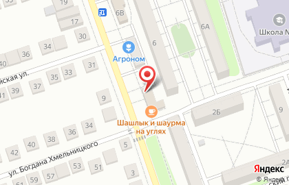 Магазин авточехлов и аксессуаров на улице Станиславского на карте