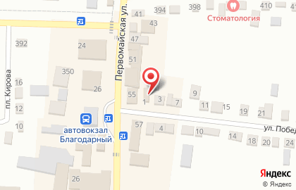 Вневедомственная охрана по Благодарненскому району на карте