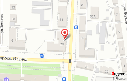 Универсам Кировский на улице Ленина на карте