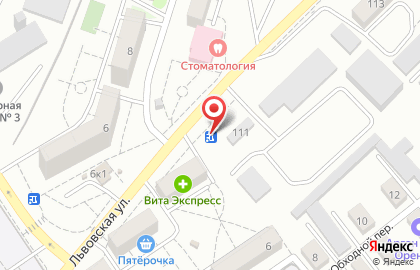 Магазин крепежных изделий на Львовской, 111 к1 на карте