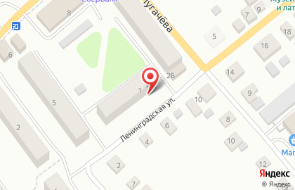 Ателье Золушка на улице Ленинградской на карте