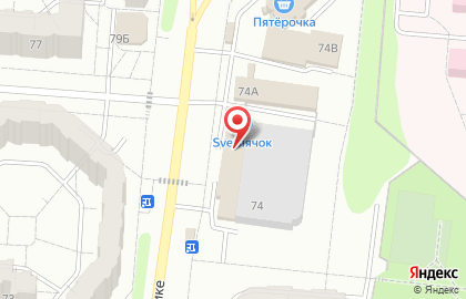 Торговая компания на улице Сююмбике на карте