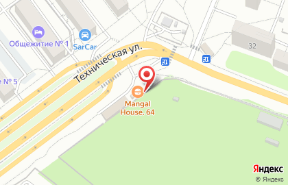 Кафе быстрого питания Mangal House.64 в Кировском районе на карте