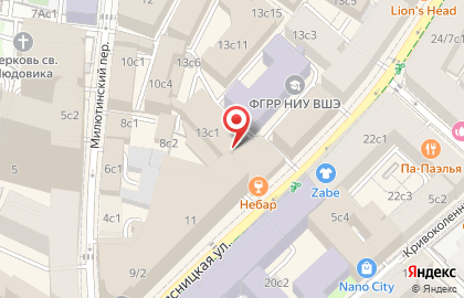 Ресторан Чайхона For You Loft на Мясницкой улице на карте