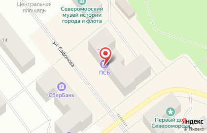 Салон продаж МТС на улице Сафонова на карте
