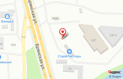 Склад-магазин строительных и отделочных материалов АртСтройКомплектация на карте