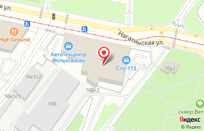 Пицца Паоло на Нагатинской улице на карте