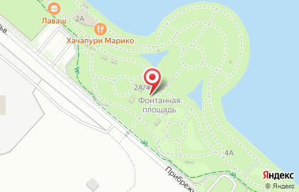 Кафе Bubble Fun на Прибрежном бульваре на карте