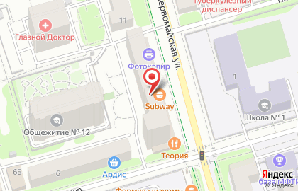 Компания Натяжные потолки ЭВИТА на Первомайской улице на карте