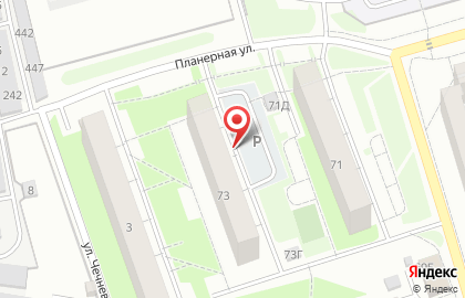 Мастер ремонта на Планерной улице на карте