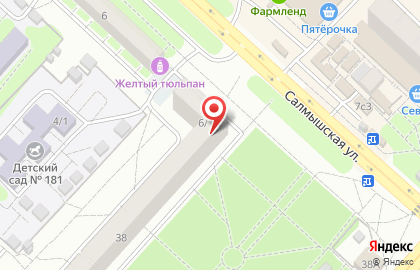 Сеть ювелирных салонов Изумруд на карте