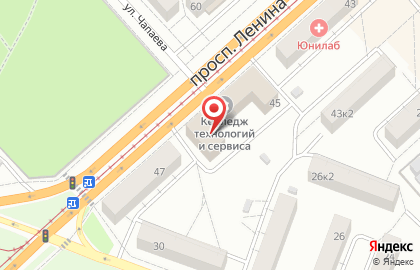 Аврора-сервис в Комсомольске-на-Амуре на карте
